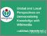 [thumbnail of Global and Local Perspectives on Democratising Knowledge with Wikimedia presentation for the Museum Ethnographers Group conference]