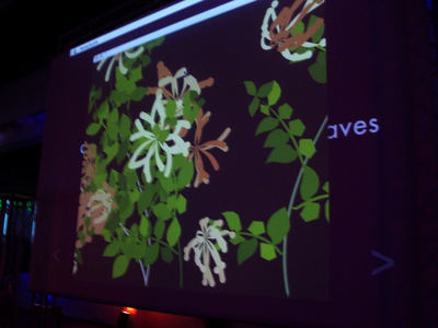 Moving Wallpaper-Digital Interactive Projections.
